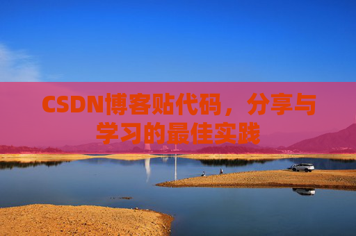 CSDN博客贴代码，分享与学习的最佳实践